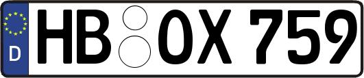 HB-OX759