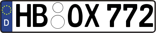 HB-OX772