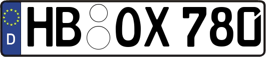 HB-OX780