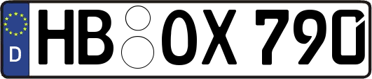 HB-OX790