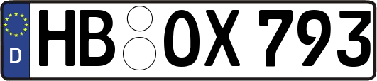 HB-OX793
