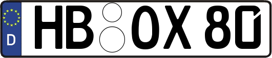HB-OX80