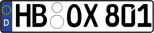 HB-OX801