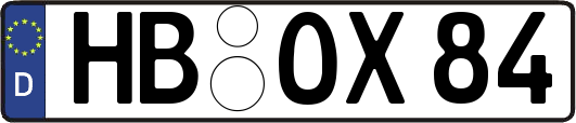 HB-OX84