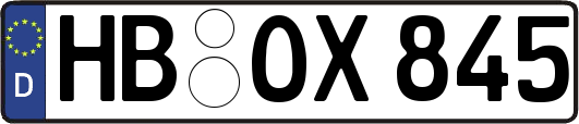 HB-OX845