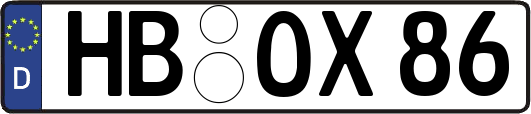 HB-OX86