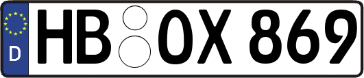 HB-OX869