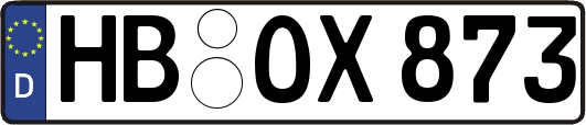 HB-OX873