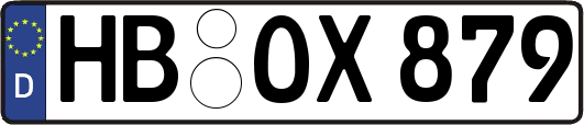HB-OX879