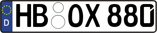 HB-OX880