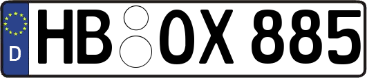 HB-OX885