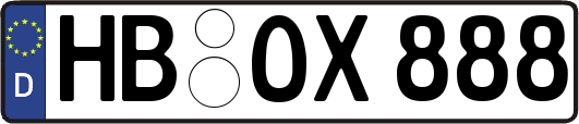 HB-OX888