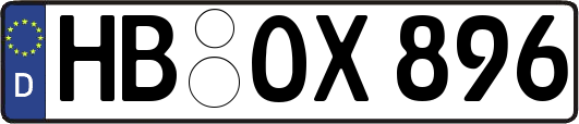 HB-OX896