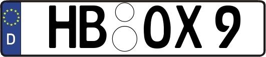 HB-OX9