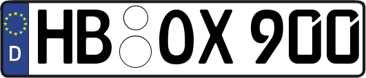 HB-OX900