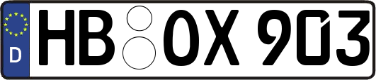 HB-OX903