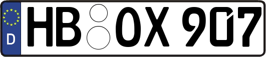 HB-OX907