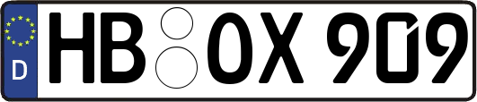 HB-OX909