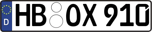 HB-OX910