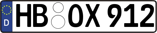 HB-OX912