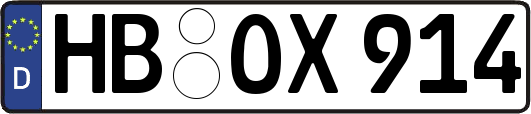 HB-OX914