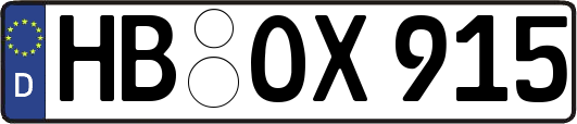HB-OX915