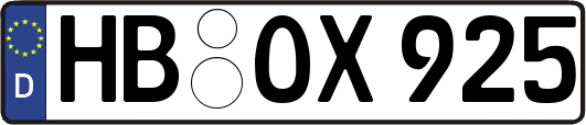 HB-OX925