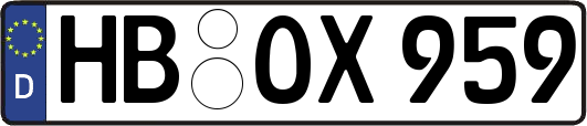 HB-OX959