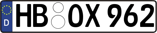 HB-OX962