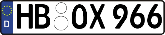 HB-OX966