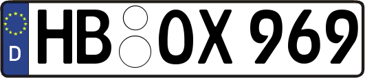 HB-OX969