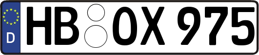 HB-OX975