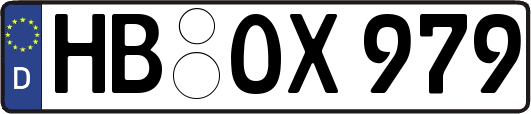 HB-OX979