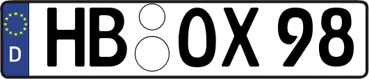 HB-OX98