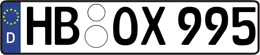 HB-OX995
