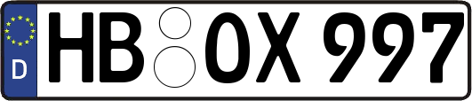 HB-OX997
