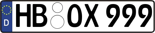 HB-OX999