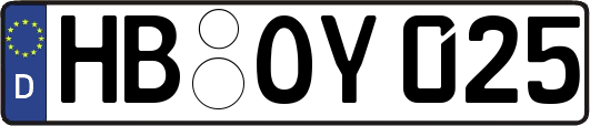 HB-OY025