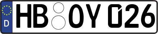 HB-OY026