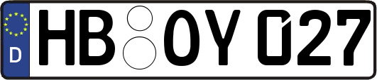 HB-OY027