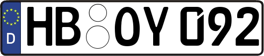 HB-OY092