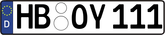 HB-OY111