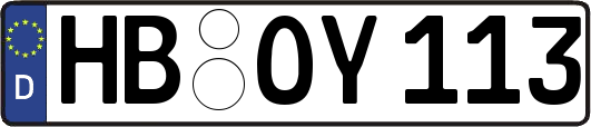 HB-OY113