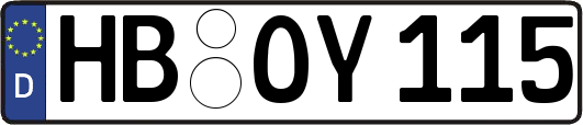 HB-OY115