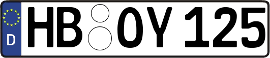 HB-OY125