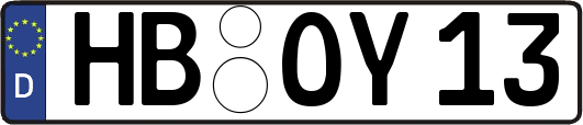 HB-OY13