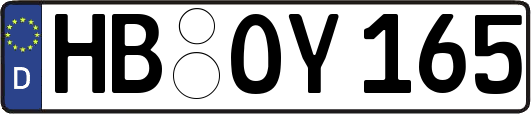 HB-OY165