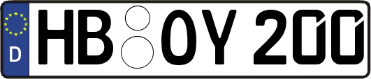 HB-OY200