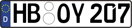 HB-OY207