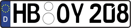 HB-OY208